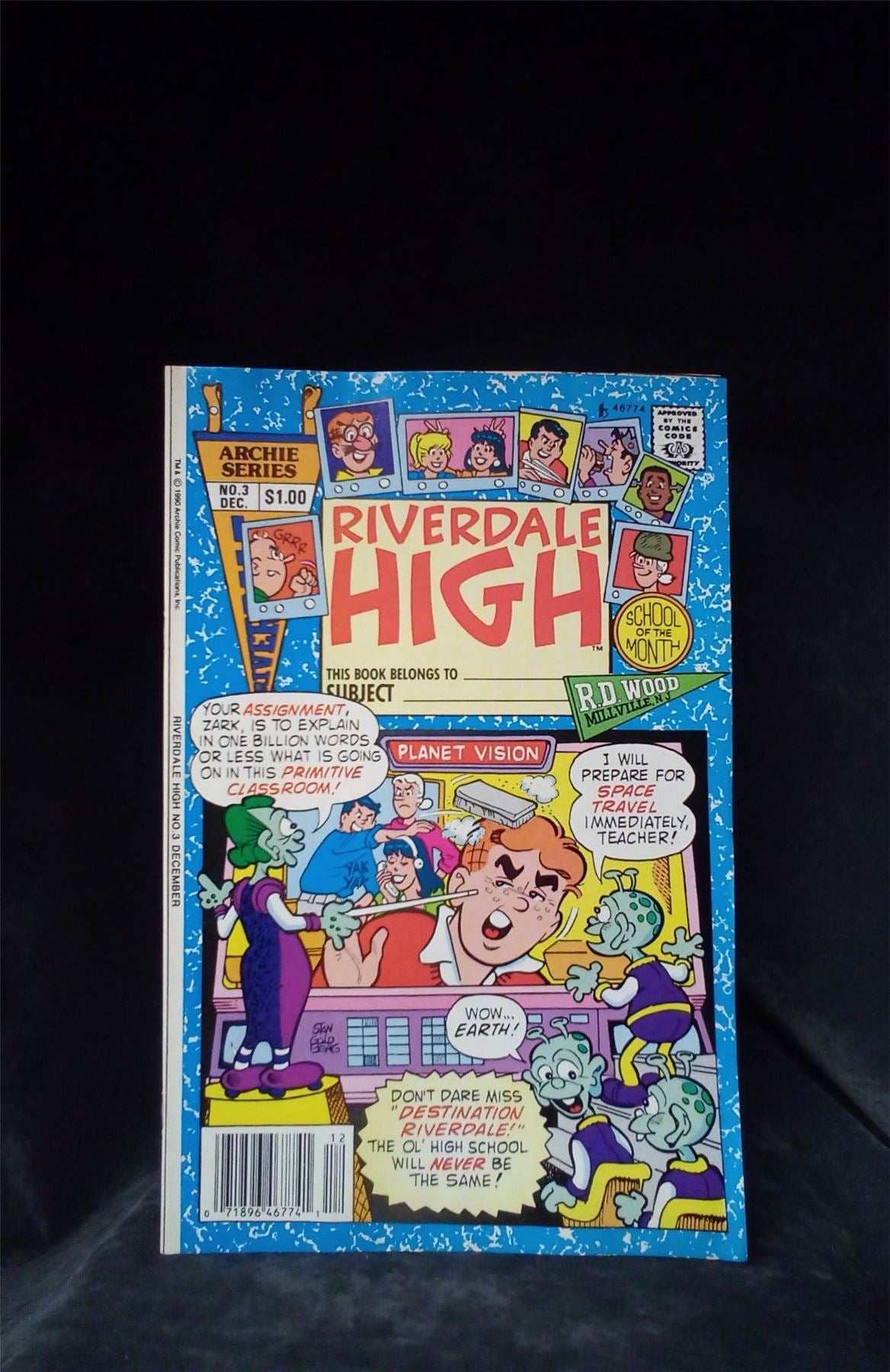 Riverdale High #3 1990 Archie Comics Comic Book