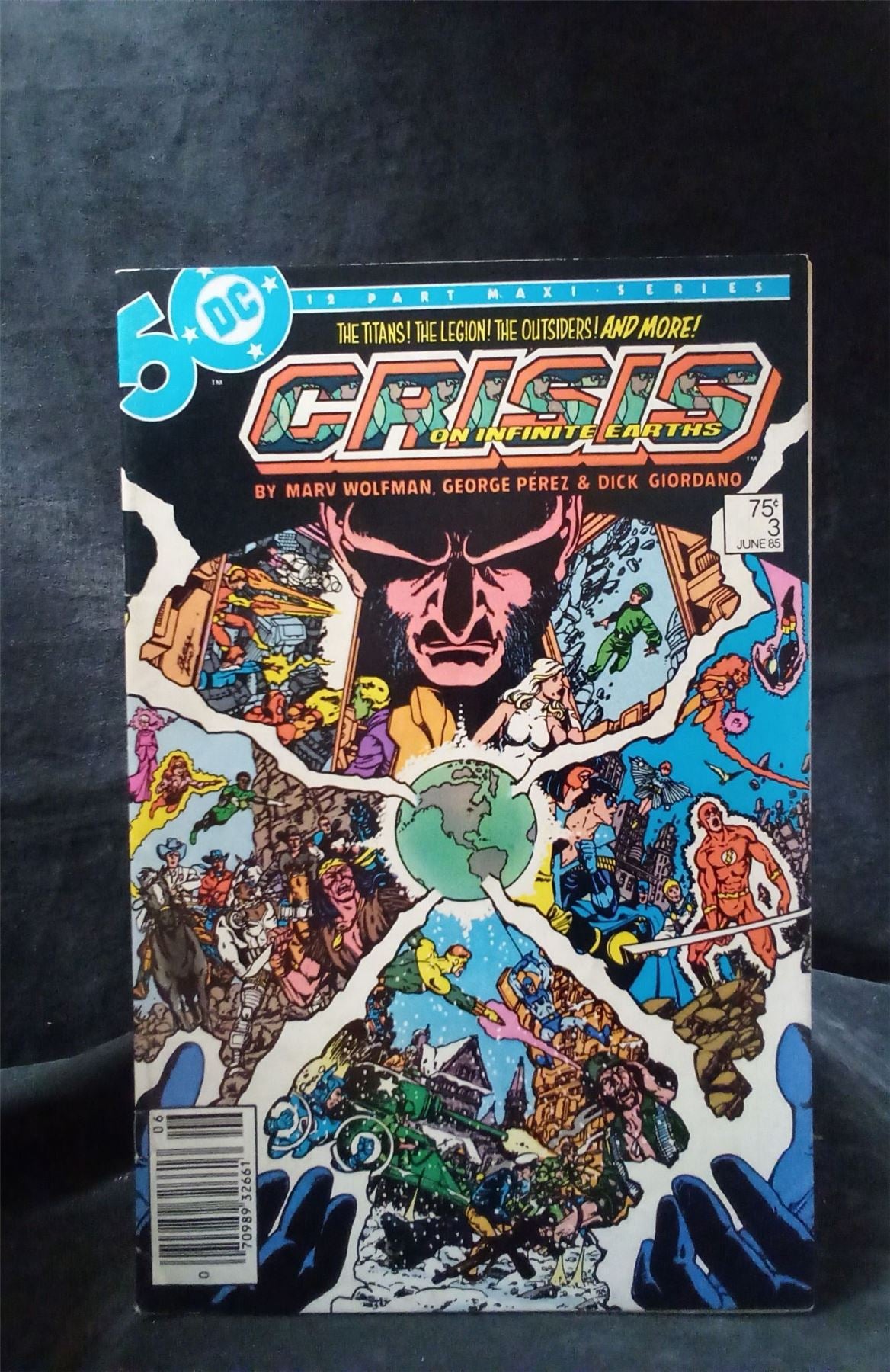 Crisis on Infinite Earths #3 1985 DC Comics Comic Book