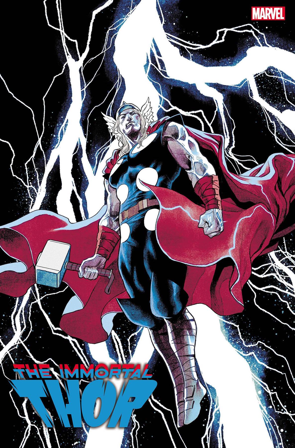 Immortal Thor #1 Martin Coccolo Foil Var (Martin Coccolo Foil Var) Marvel Prh Comic Book 2023