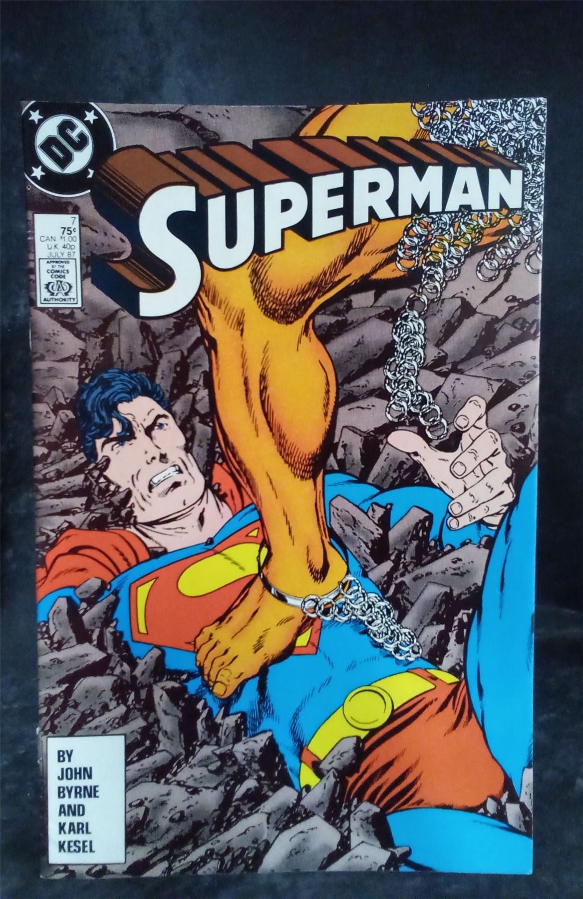 Superman #7 1987 DC Comics Comic Book