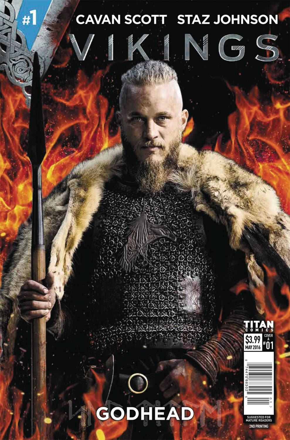 Vikings #1 Cvr A Pierce (Cvr A Pierce) Titan Comics Comic Book