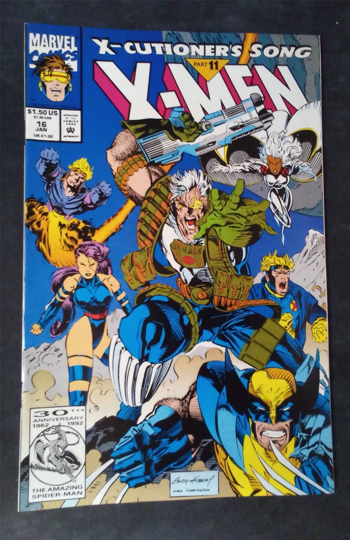 X-Men #16 1993 marvel Comic Book