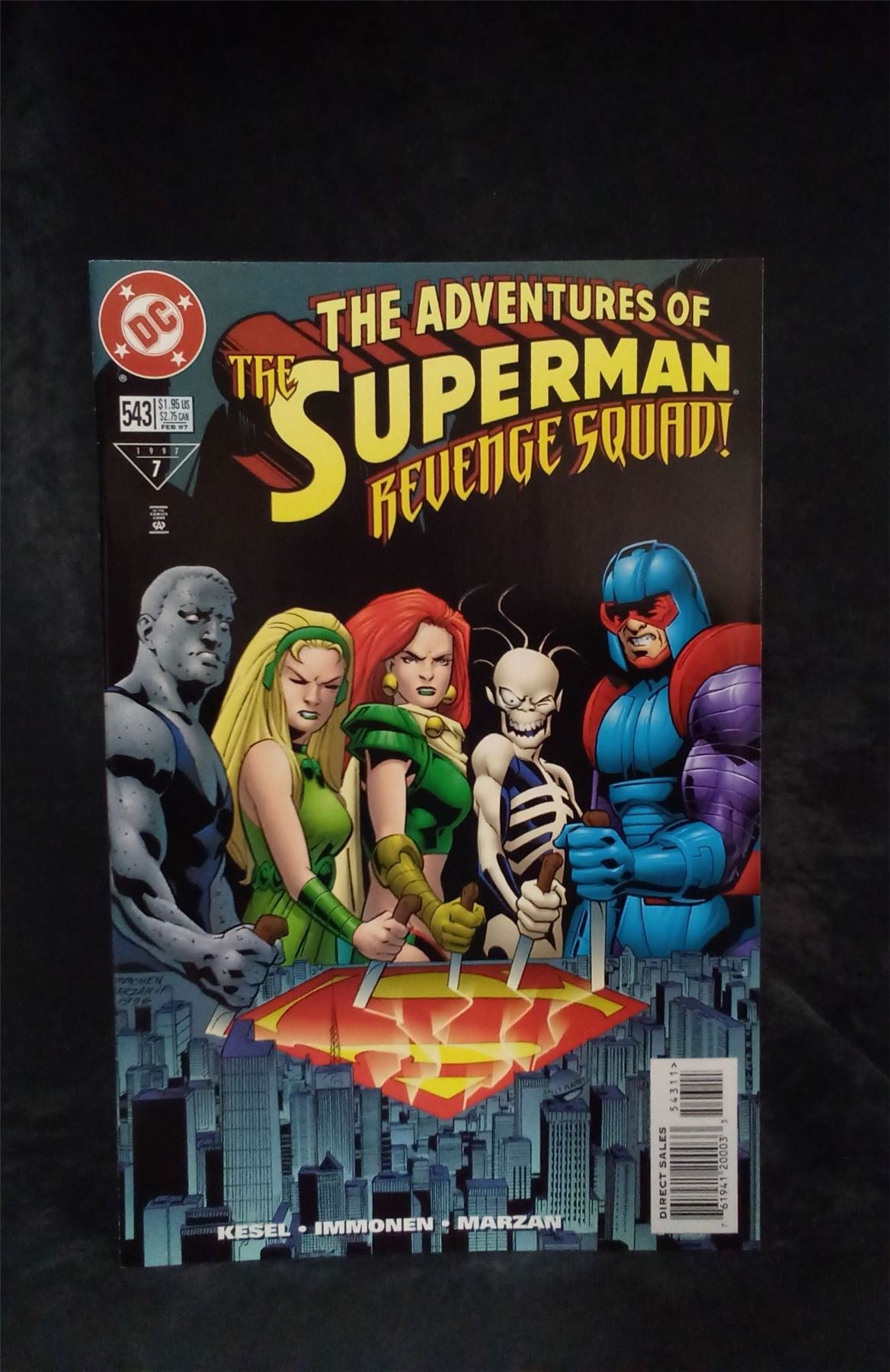 Adventures of Superman #543 1997 DC Comics Comic Book