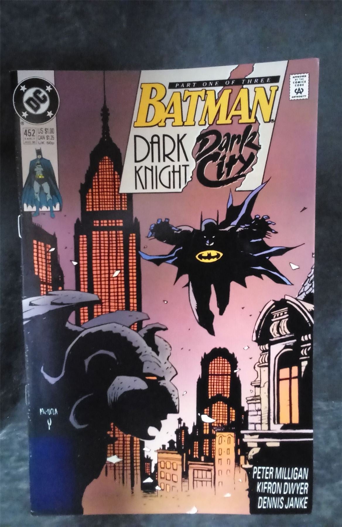 Batman #452 1990 DC Comics Comic Book