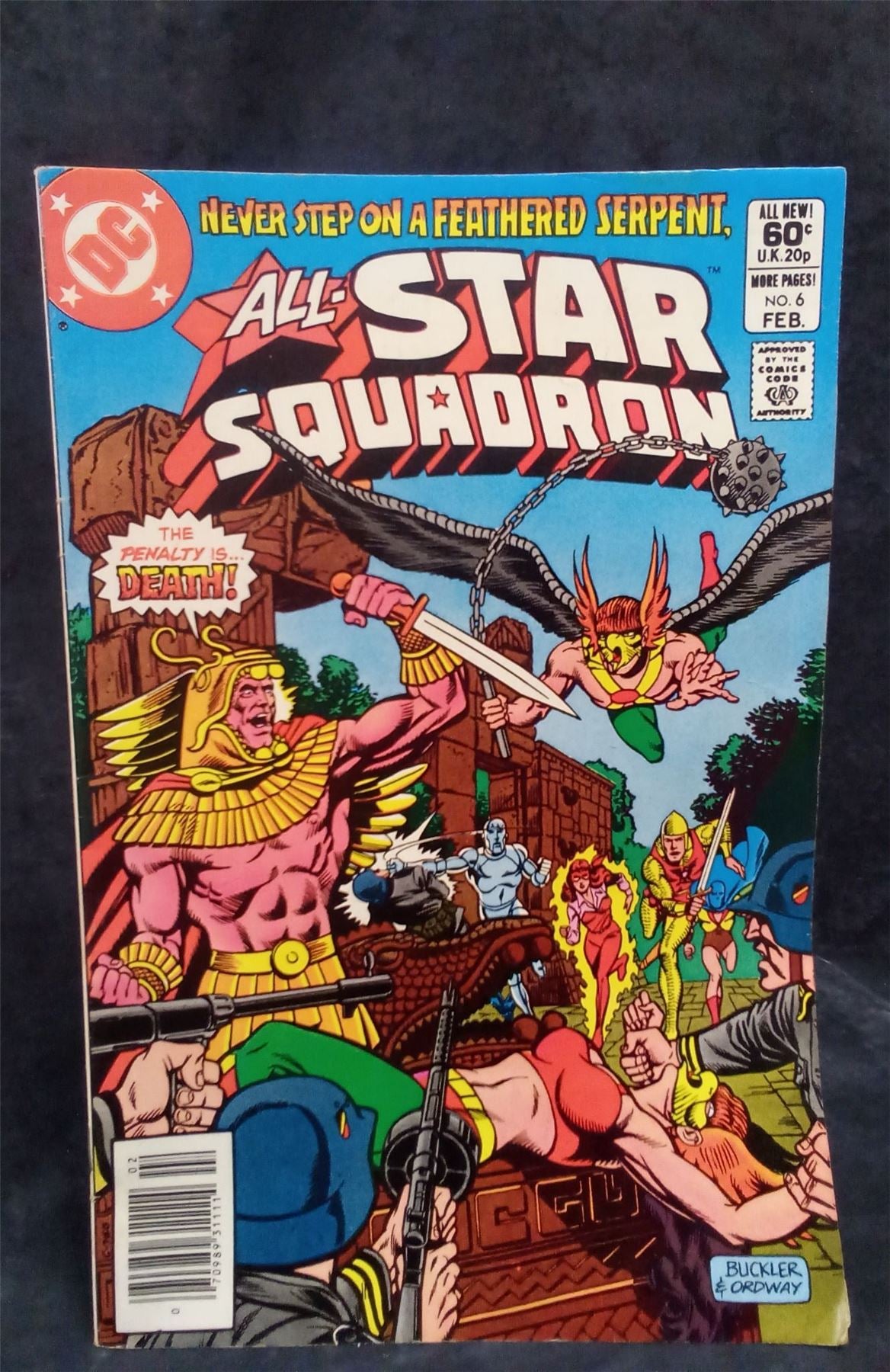 All-Star Squadron #6 1982 DC Comics Comic Book