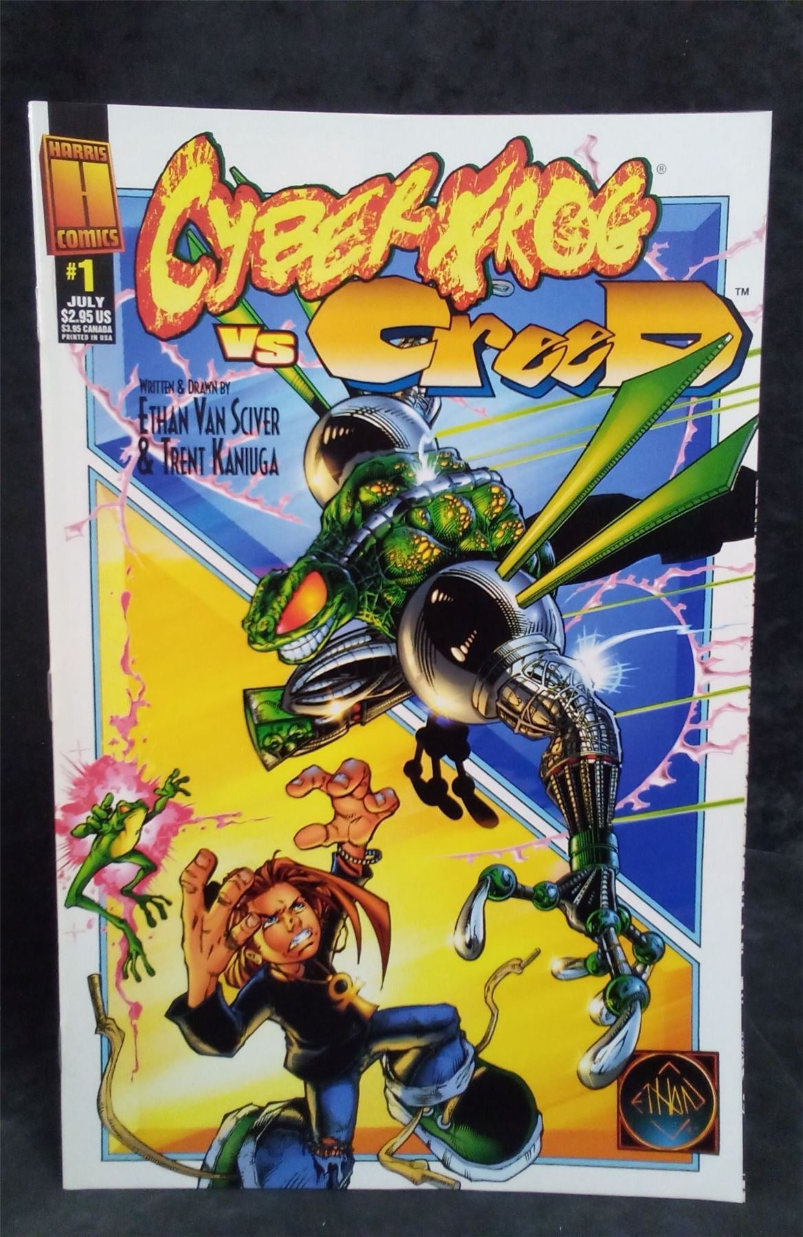 Cyberfrog vs. Creed #1 1997 Harris Comics Comic Book