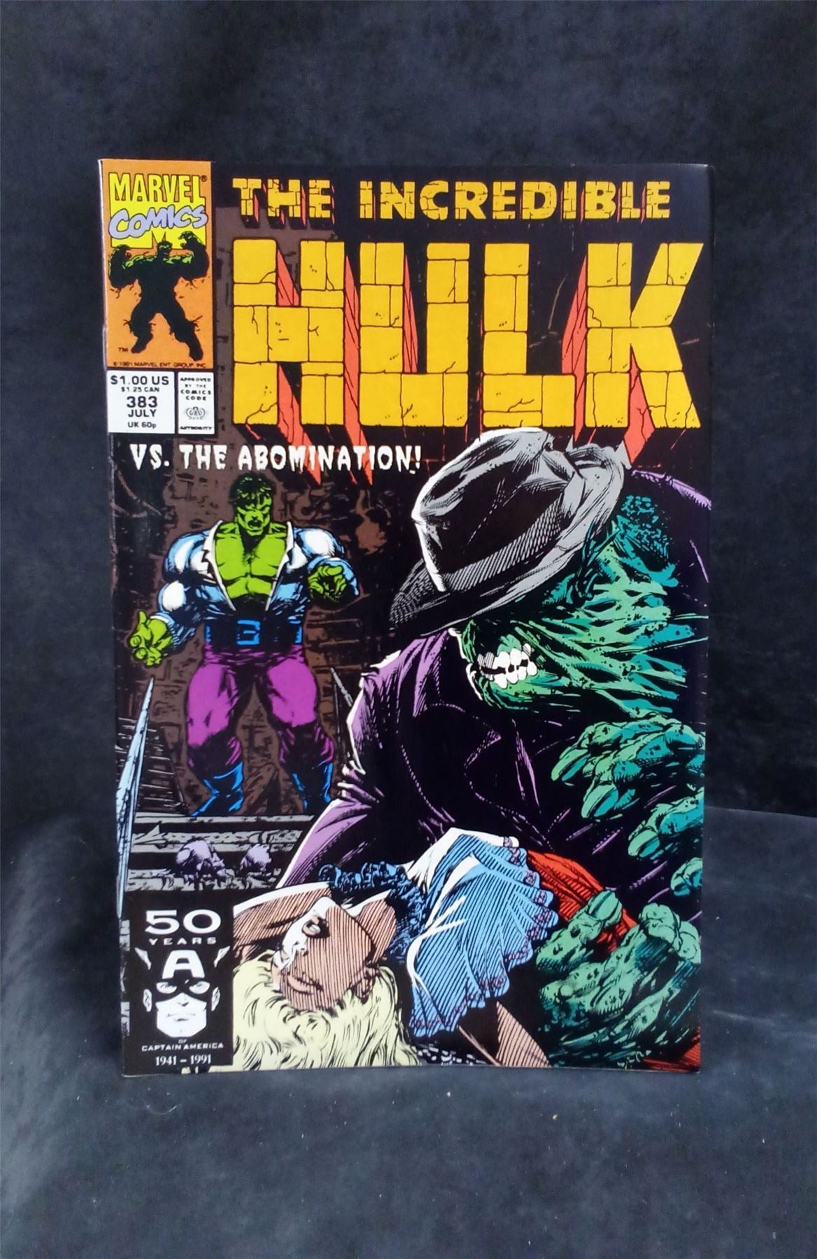 The Incredible Hulk #383 1991 Marvel Comics Comic Book