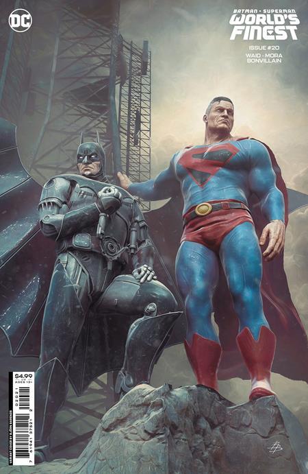 Batman Superman Worlds Finest #20 Cvr B Bjorn Barends Card Stock Var DC Comics Comic Book