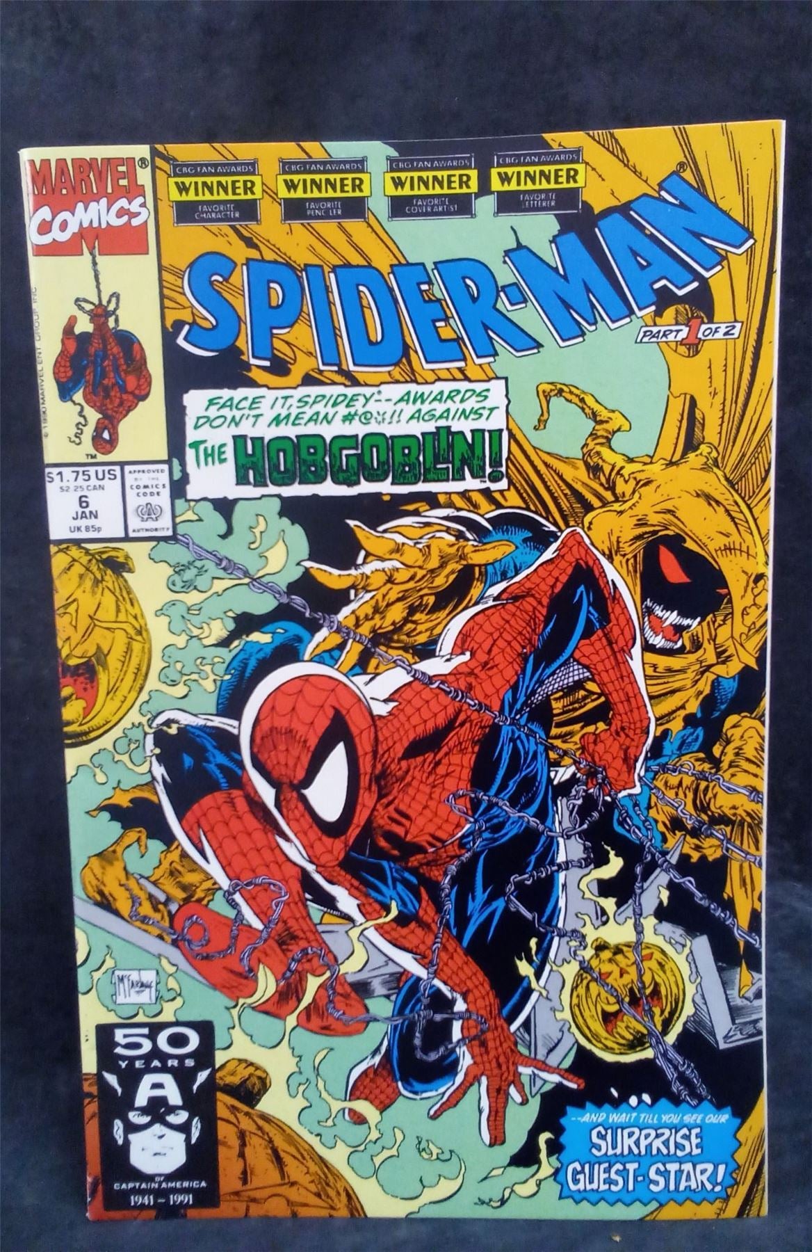Spider-Man #6 1991 Marvel Comics Comic Book