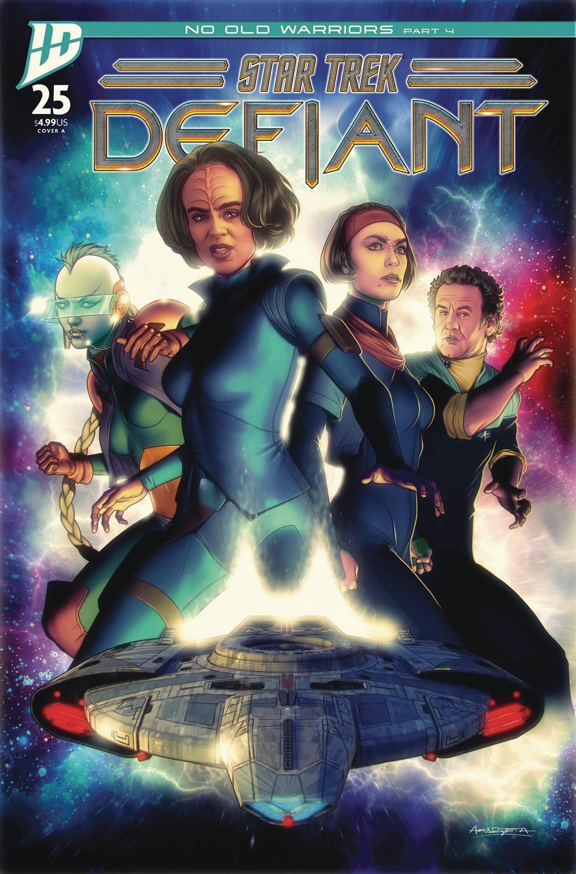Star Trek Defiant #25 Cvr A Unzueta Cvr A Unzueta Idw-prh Comic Book 2025