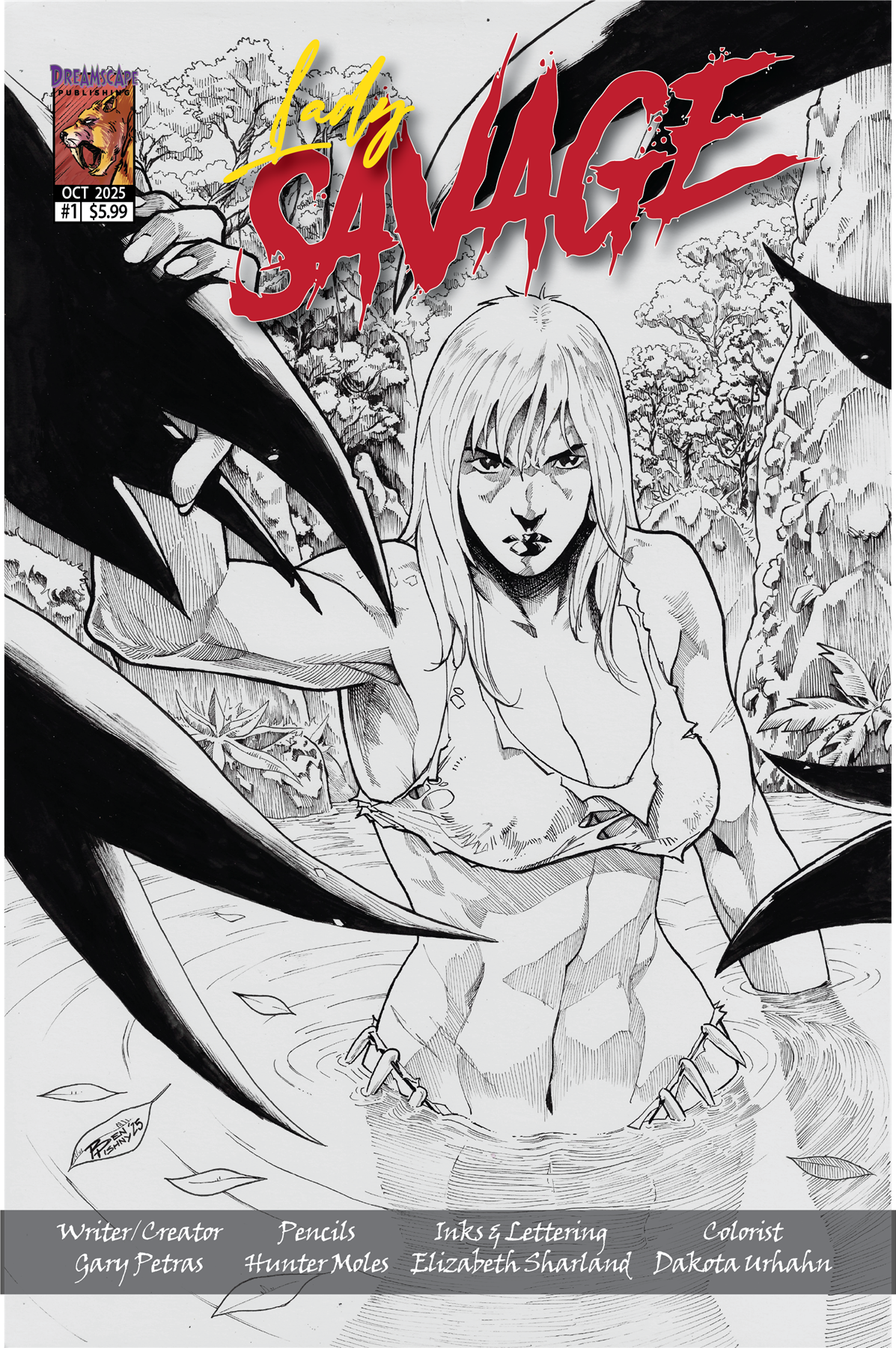Lady Savage #1 Cover L Dreamscape Publishing Comic Book