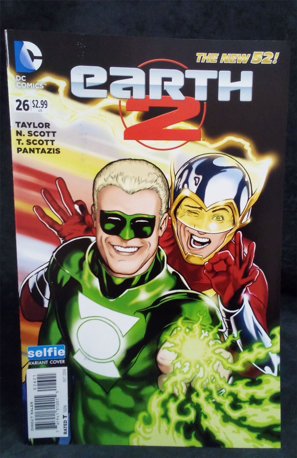 Earth 2 #26 Variant Cover 2014 DC Comics Comic Book