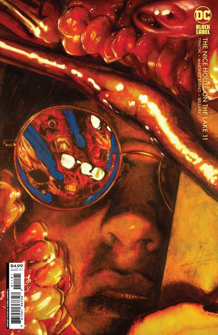 Nice House On The Lake #11 (of 12) Cvr B Aaron Campbell Card Stock Var (mr) DC Comics Comic Book