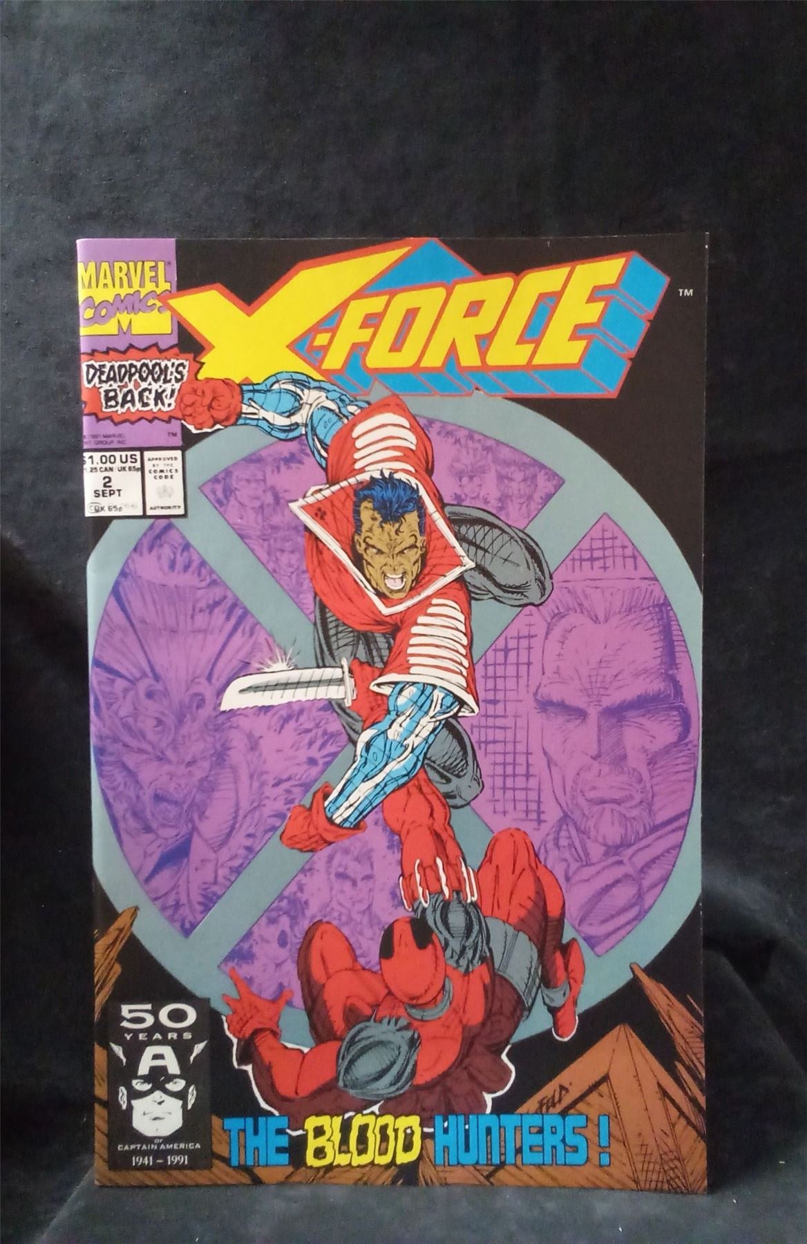 X-Force #2 1991 Marvel Comics Comic Book
