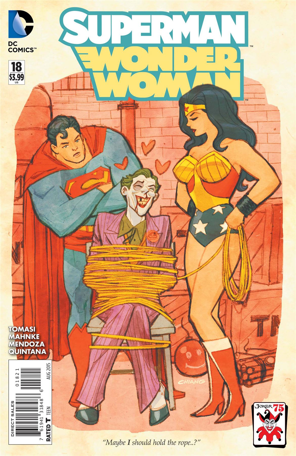 Superman Wonder Woman #18 The Joker Var Ed (The Joker Var Ed) DC Comics Comic Book