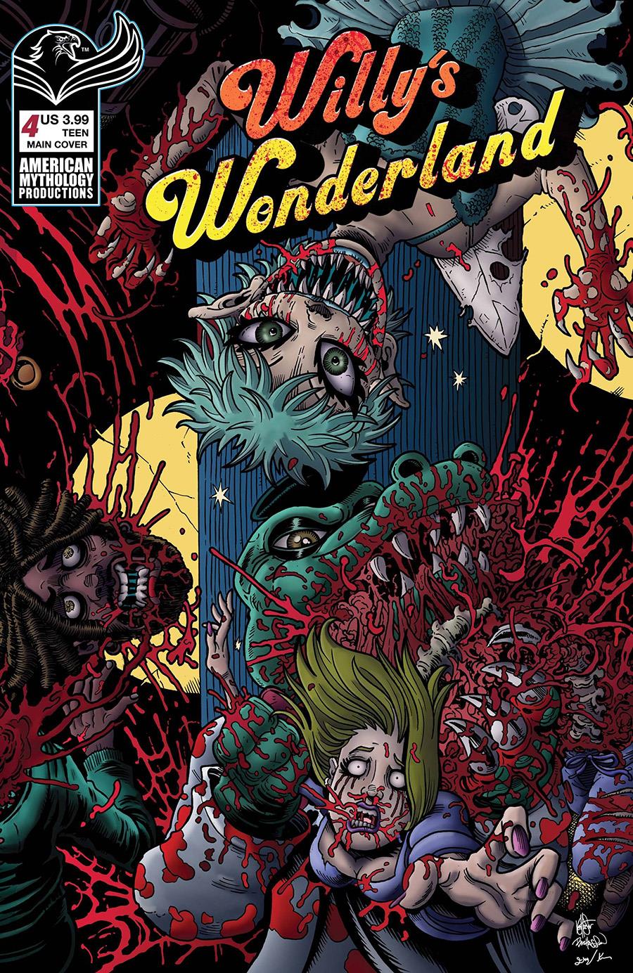 Willys Wonderland Prequel #4 Cvr A Connecting American Mythology Productions Comic Book