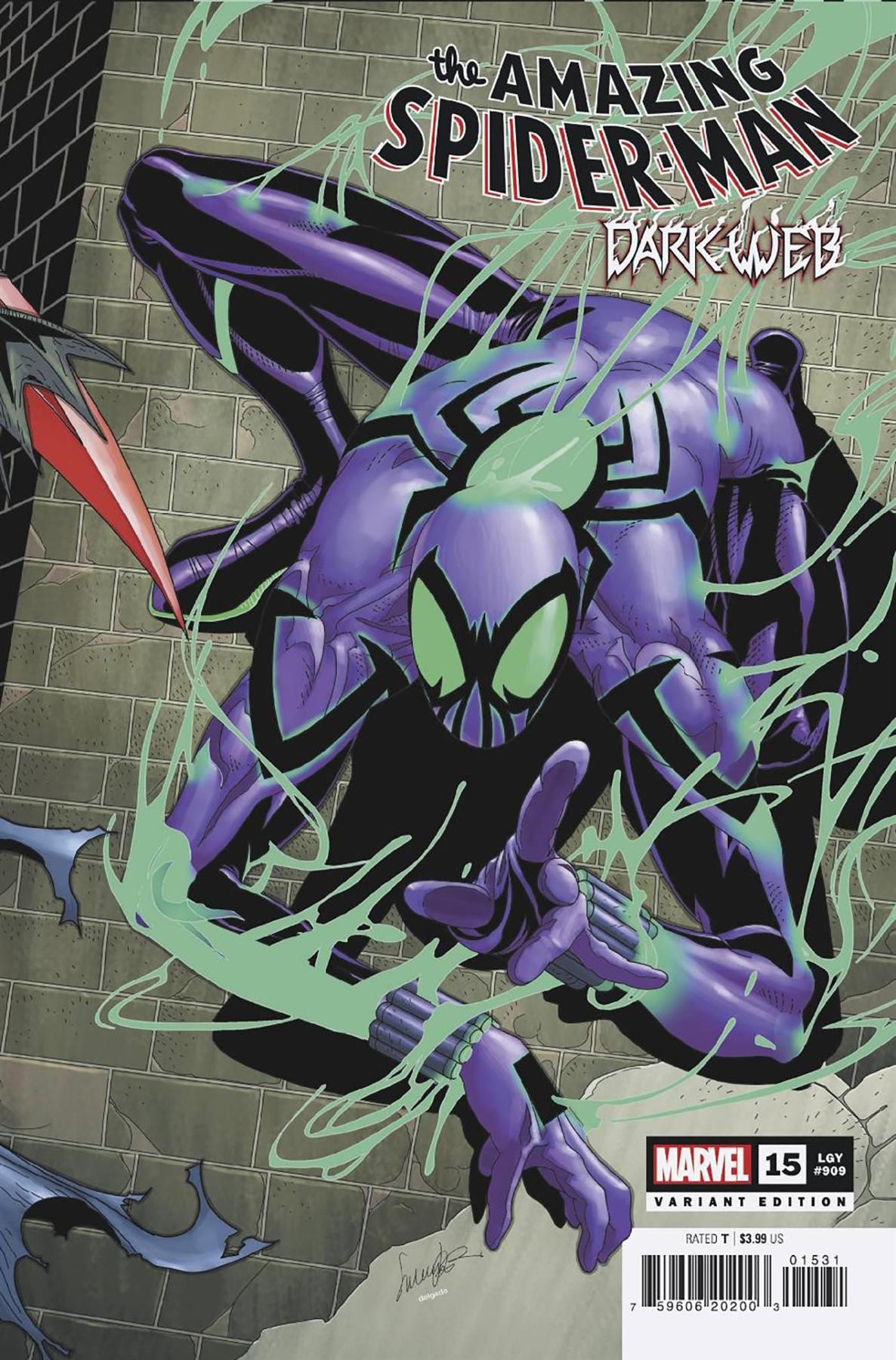 Amazing Spider-man #15 Larroca Connecting Var (Larroca Connecting Var) Marvel Prh Comic Book 2022