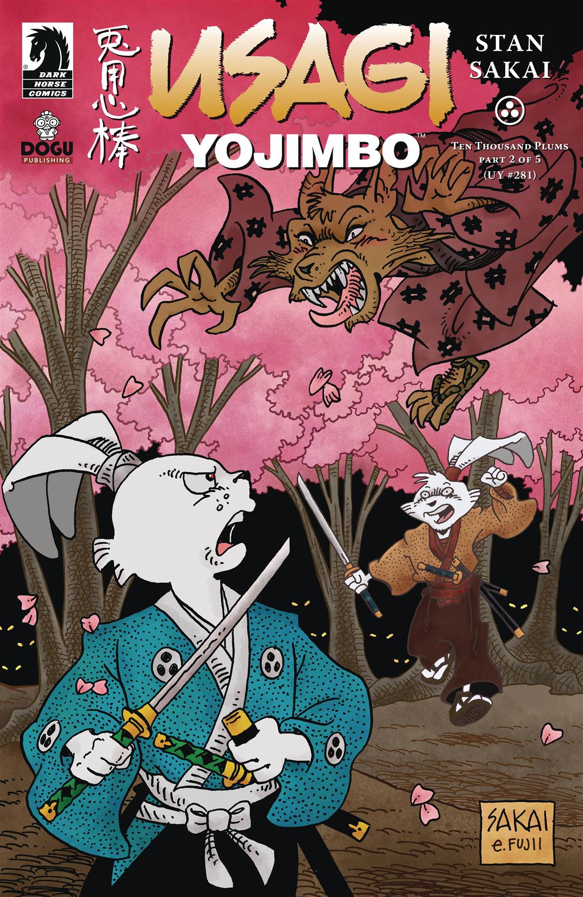 Usagi Yojimbo Ten Thousand Plums #2 Cvr A Sakai Cvr A Sakai Dark Horse Prh Comic Book 2025