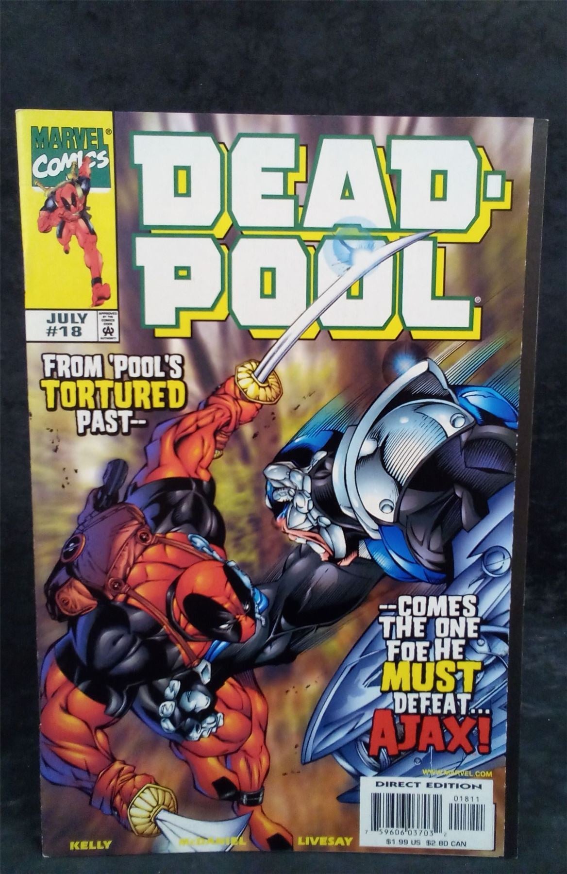 Deadpool #18 1998 Marvel Comics Comic Book