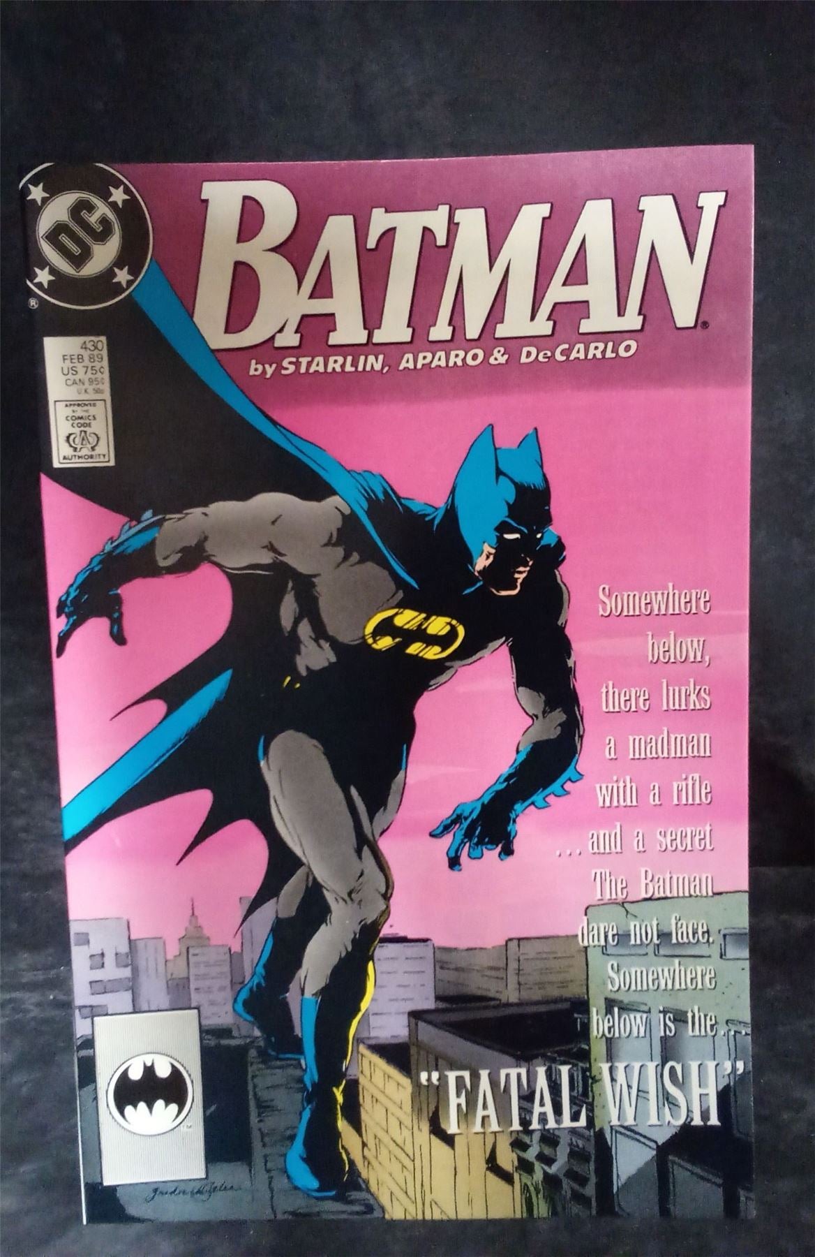 Batman #430 1989 DC Comics Comic Book