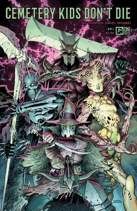 Cemetery Kids Dont Die #1 Cvr B Dustin Weaver Var Oni Press Comic Book