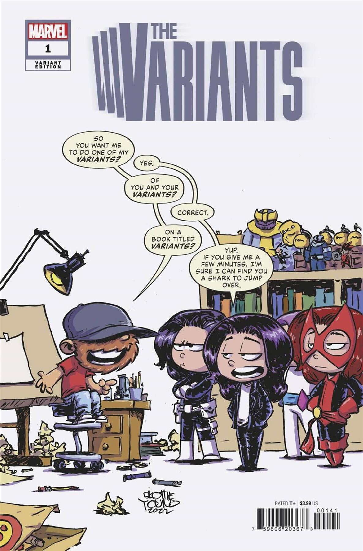 Variants #1 (Young Var) Marvel Prh Comic Book 2022
