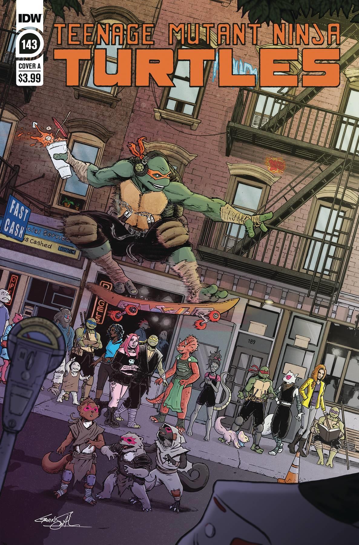 Tmnt Ongoing #143 Cvr A Smith Idw-prh Comic Book