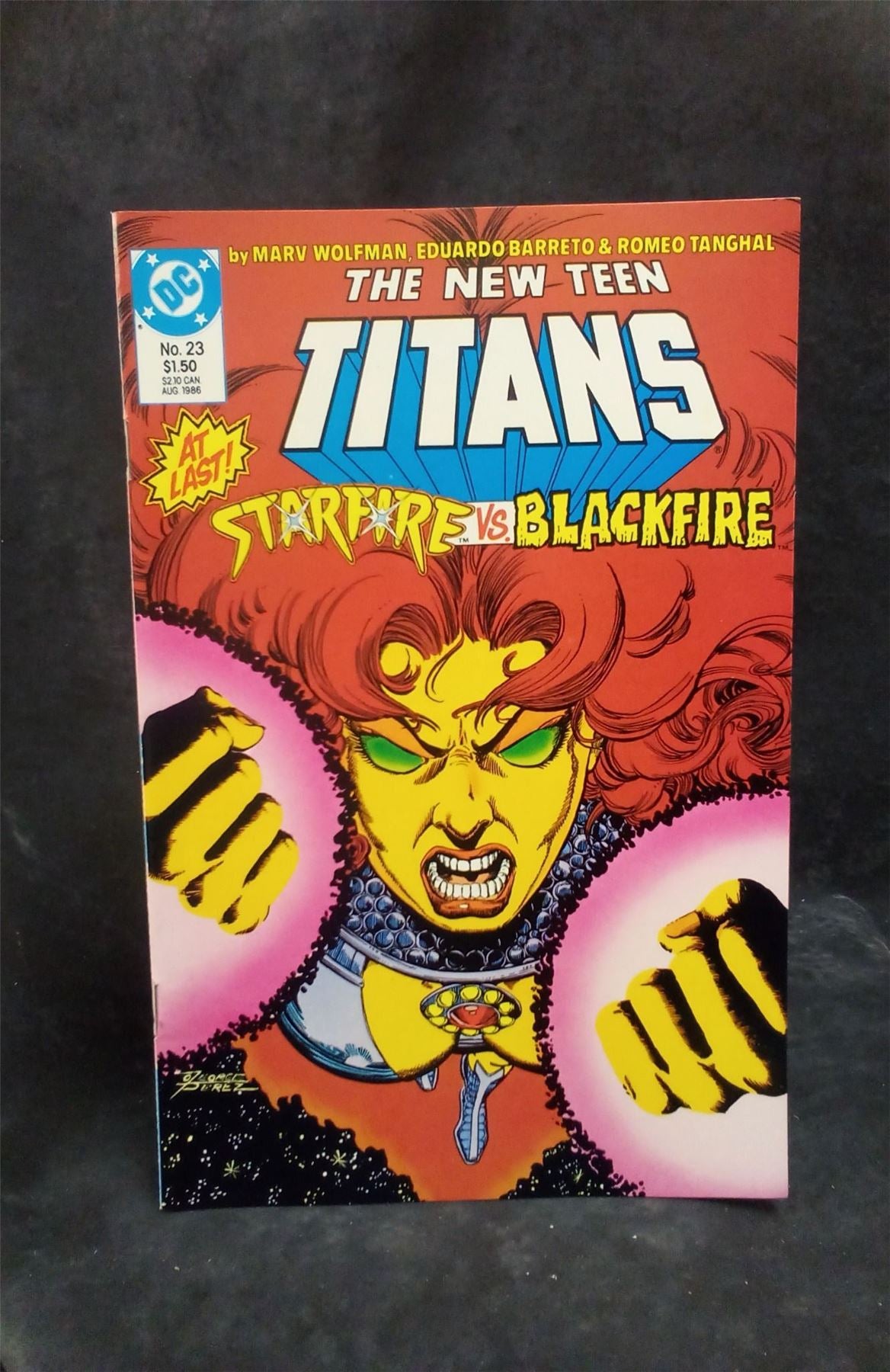The New Teen Titans #23 1986 DC Comics Comic Book