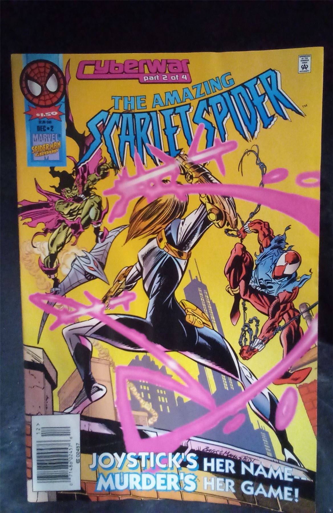The Amazing Scarlet Spider #2 1995 Marvel Comics Comic Book