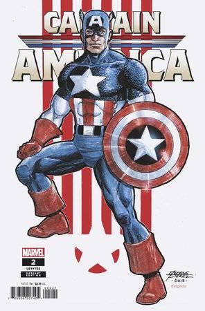 Captain America #2 George Perez Var (George Perez Var) Marvel Prh Comic Book 2023