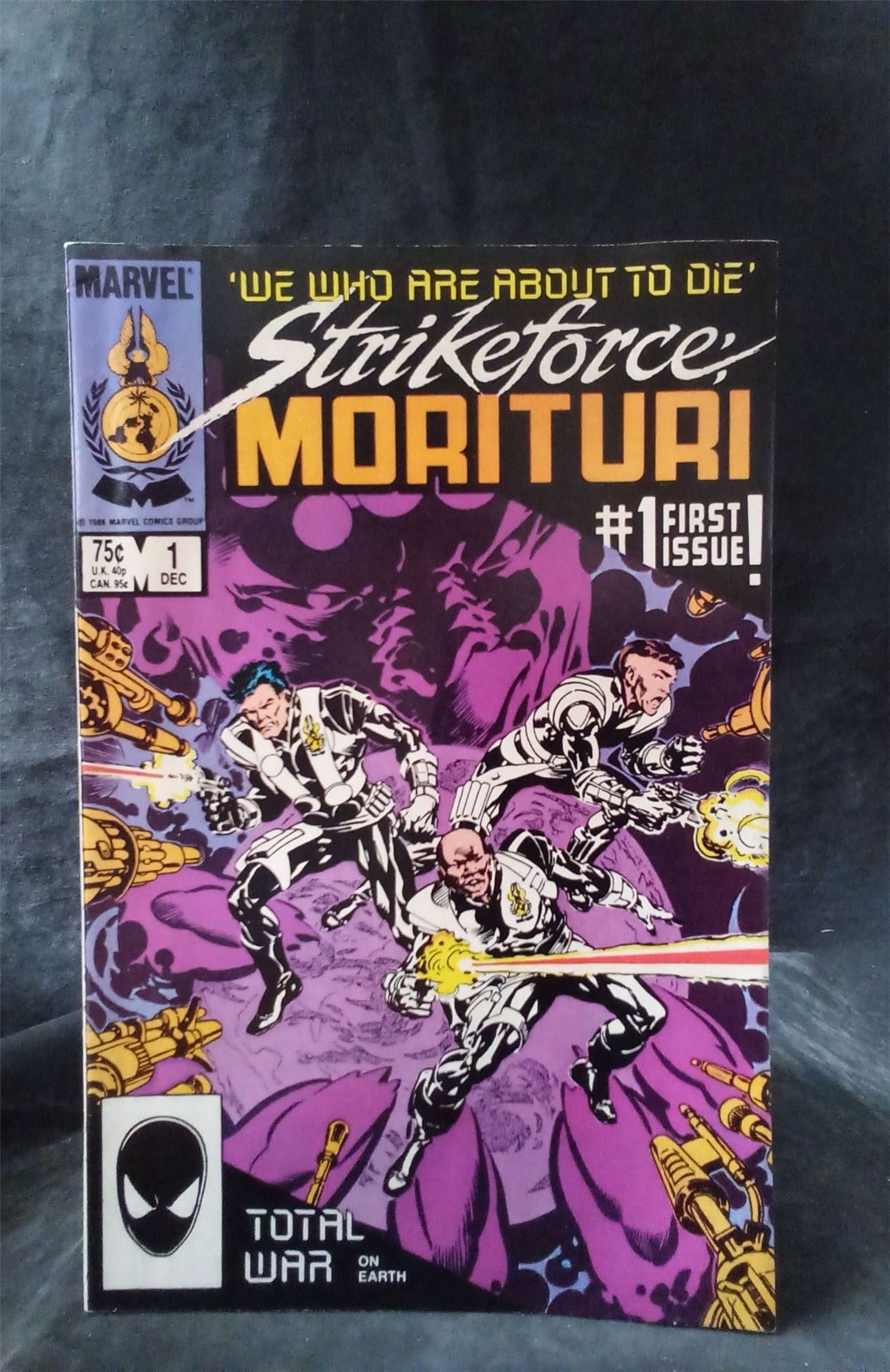 Strikeforce: Morituri #1 1986 Marvel Comics Comic Book