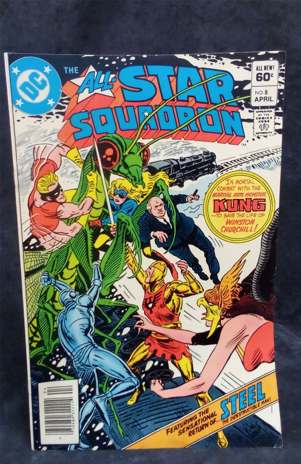 All-Star Squadron #8 Newsstand Edition 1982 DC Comics Comic Book