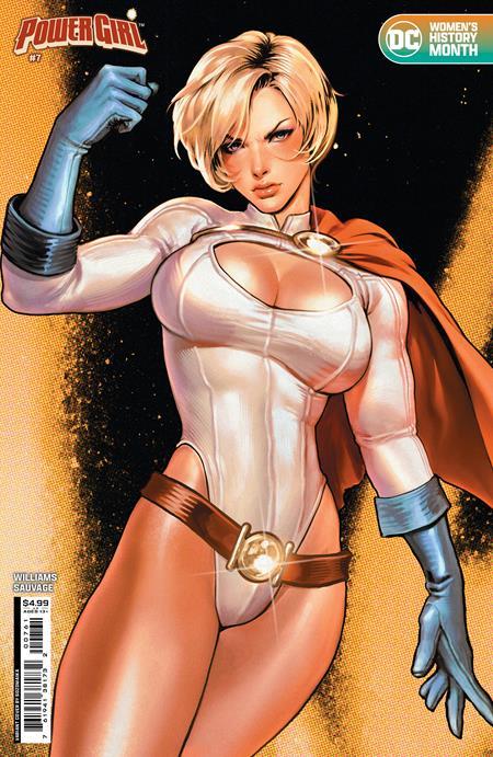 Power Girl #7 Cvr D Sozomaika Womens History Month Card Stock Var DC Comics Comic Book