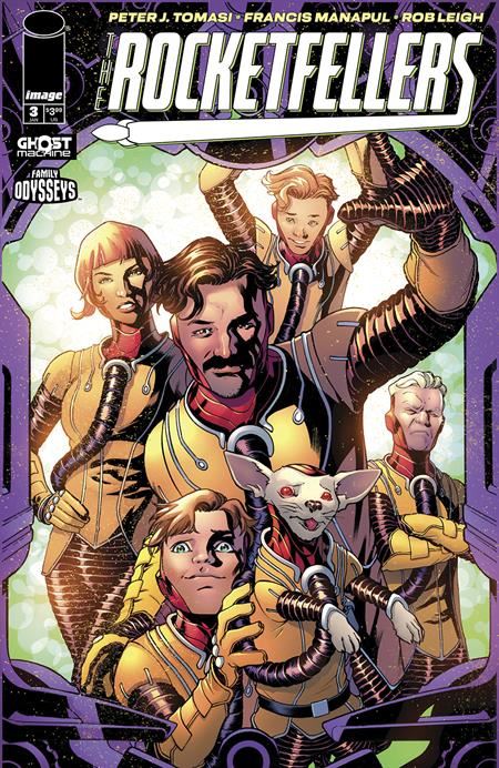 Rocketfellers #3 Cvr B Mike Mckone & John Kalisz Var Image Comics Comic Book 2025