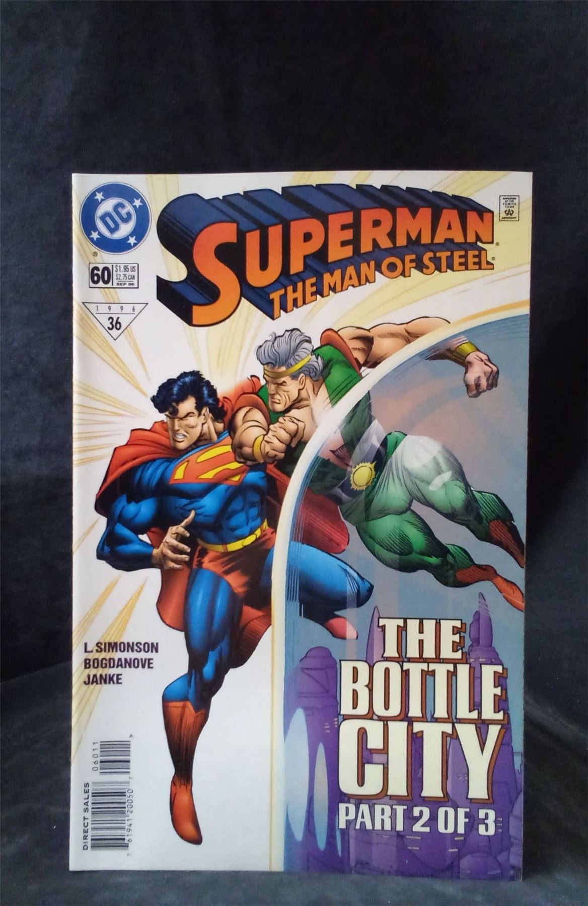 Superman: The Man of Steel #60 1996 DC Comics Comic Book