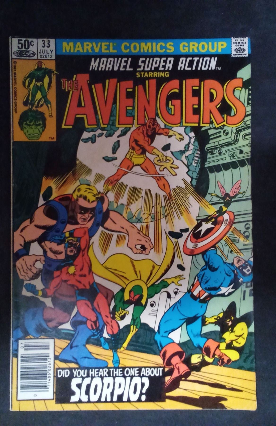 Marvel Super Action #33 1981 marvel Comic Book