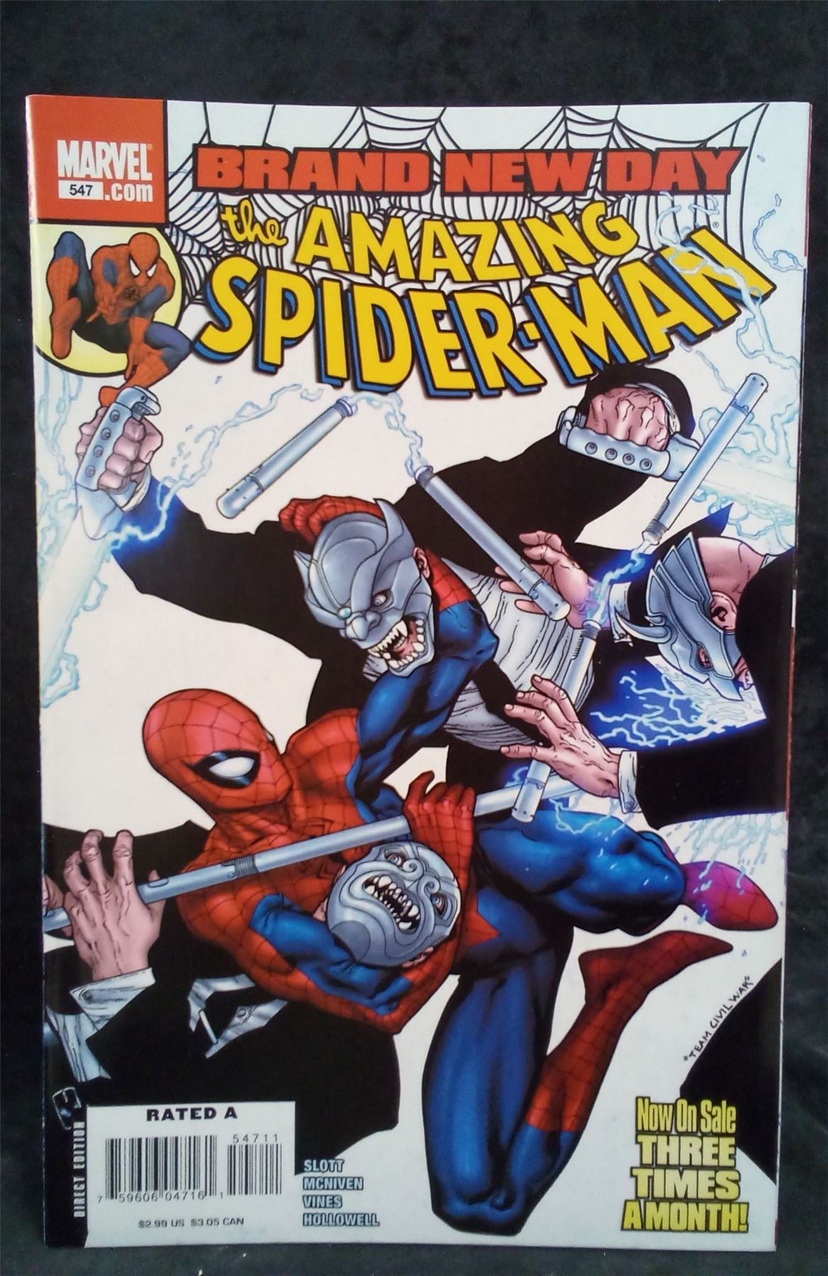The Amazing Spider-Man #547 2008 Marvel Comics Comic Book