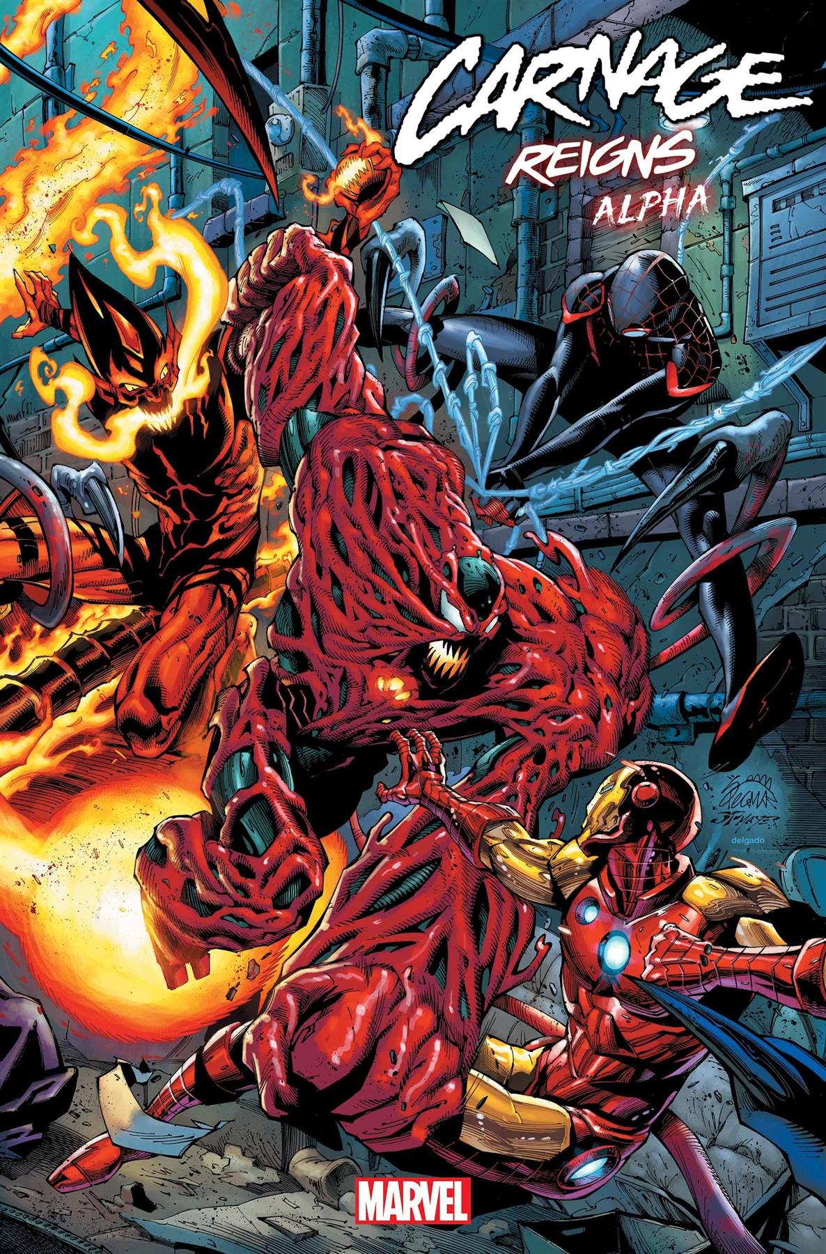 Carnage Reigns Alpha #1 Marvel Prh Comic Book () Marvel Prh Comic Book