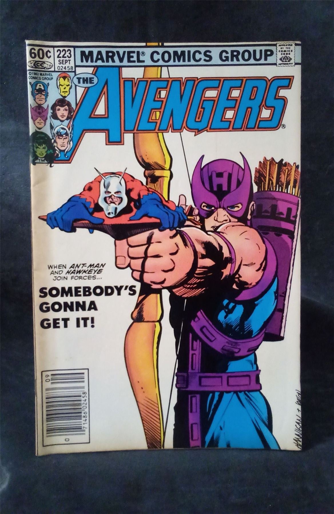 The Avengers #223 1982 Marvel Comics Comic Book