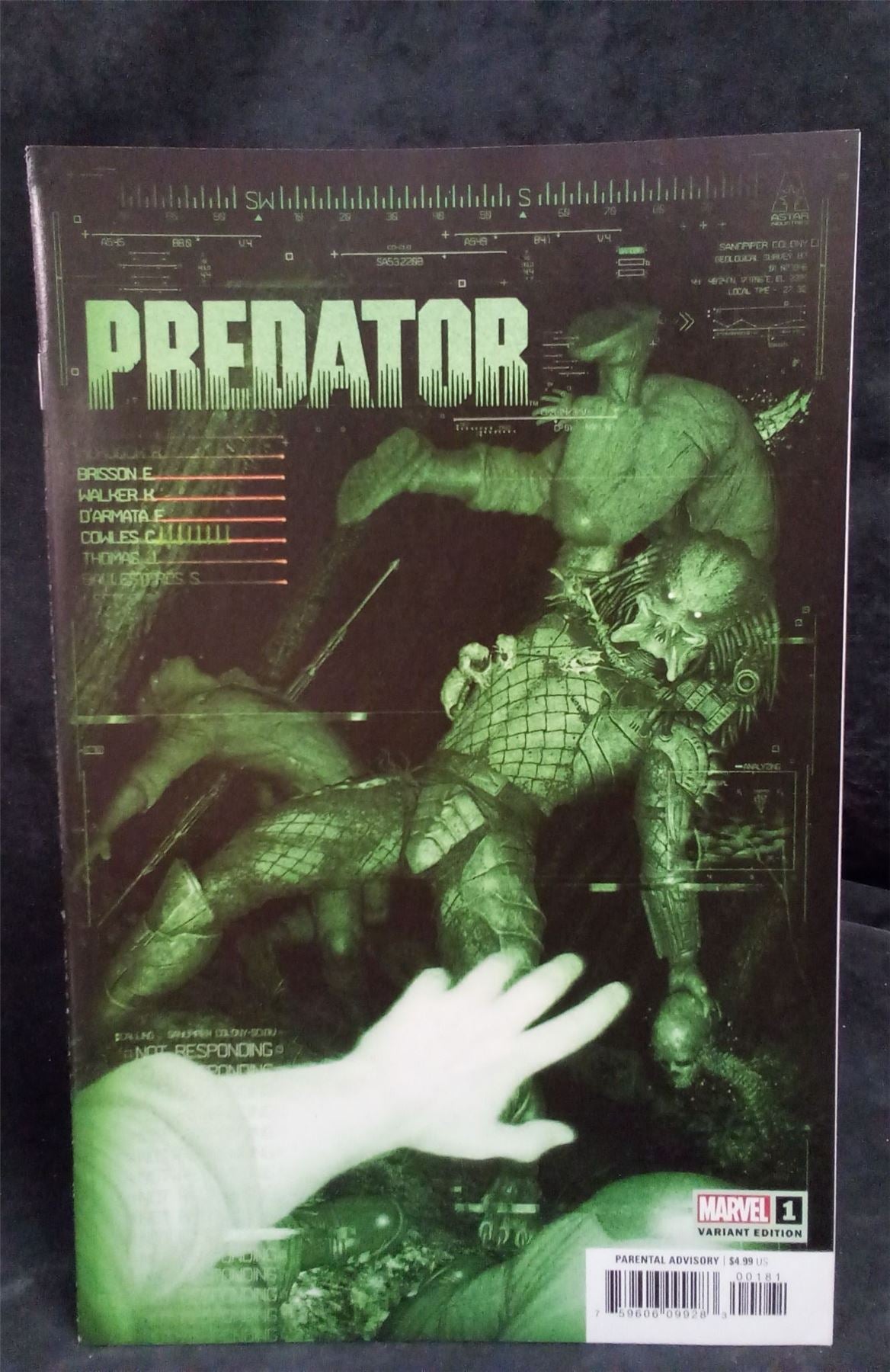 Predator #1 Rahzzah Cover 2022 Marvel Comics Comic Book