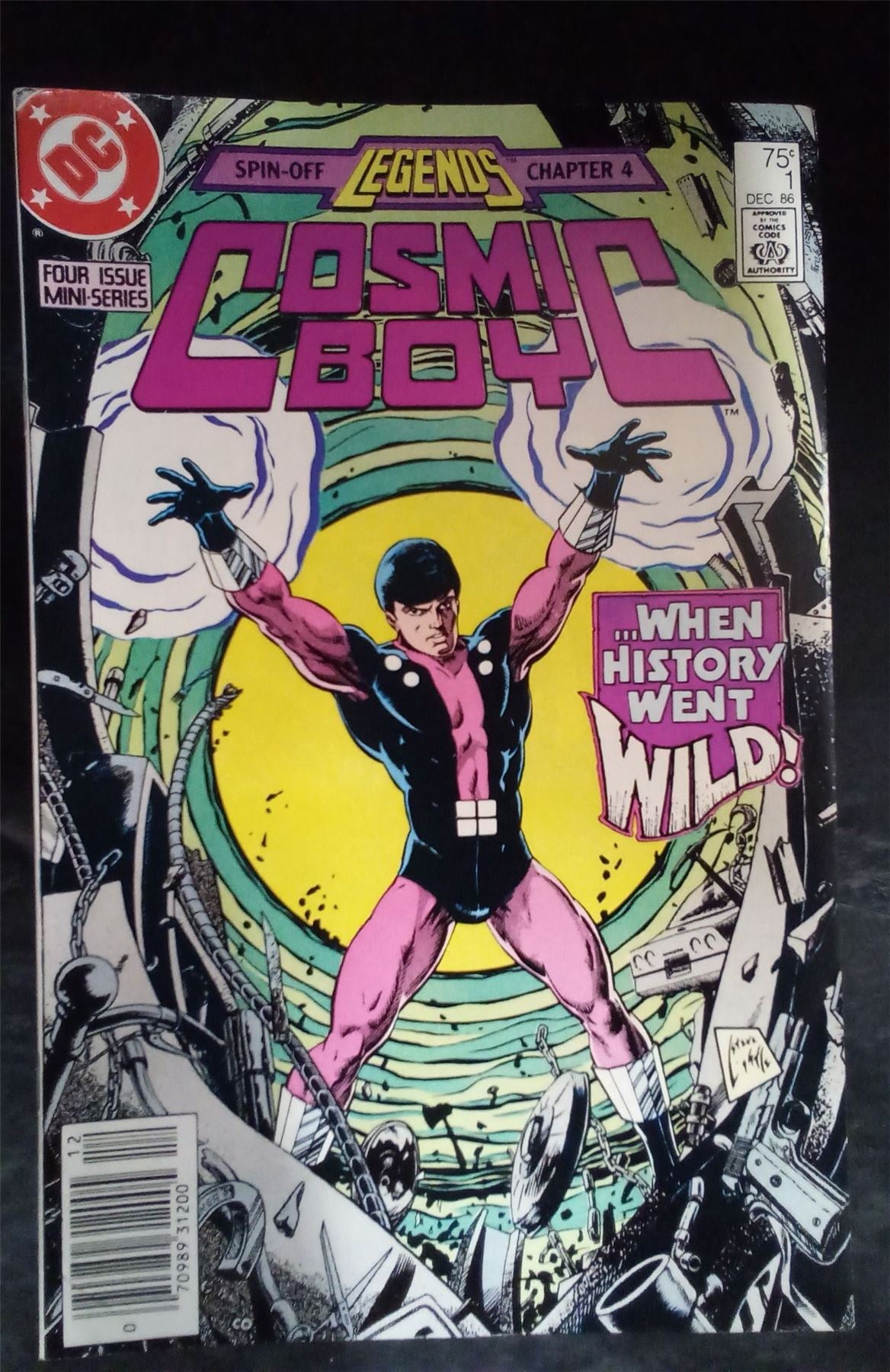 Cosmic Boy #1 1986 DC Comics Comic Book