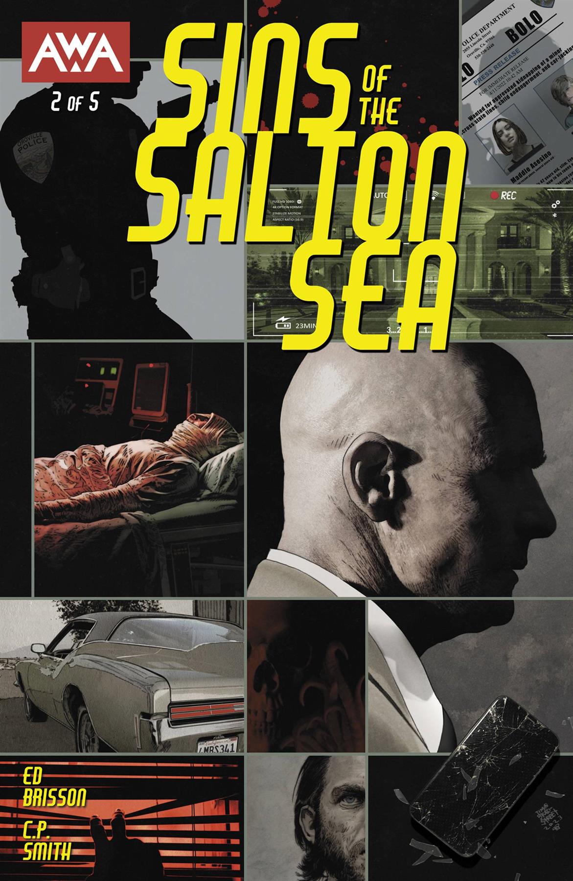 Sins Of The Salton Sea #2 (of 5) Cvr A Bradstreet (mr) Awa Comic Book
