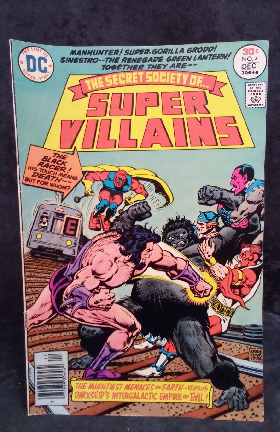 Secret Society of Super-Villains #4 1976 DC Comics Comic Book