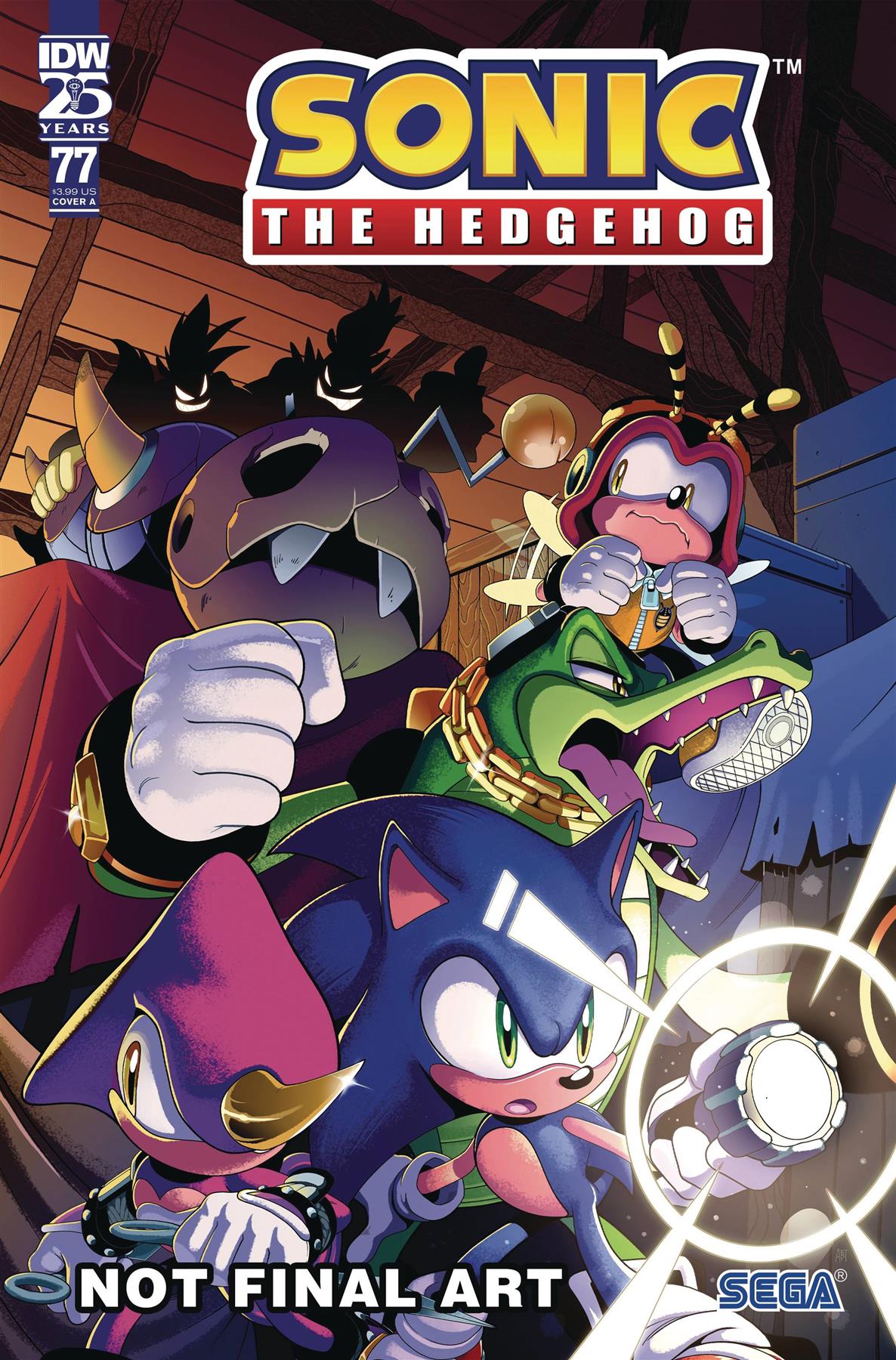 Sonic The Hedgehog #77 Cvr A Thomas Cvr A Thomas Idw-prh Comic Book 2025