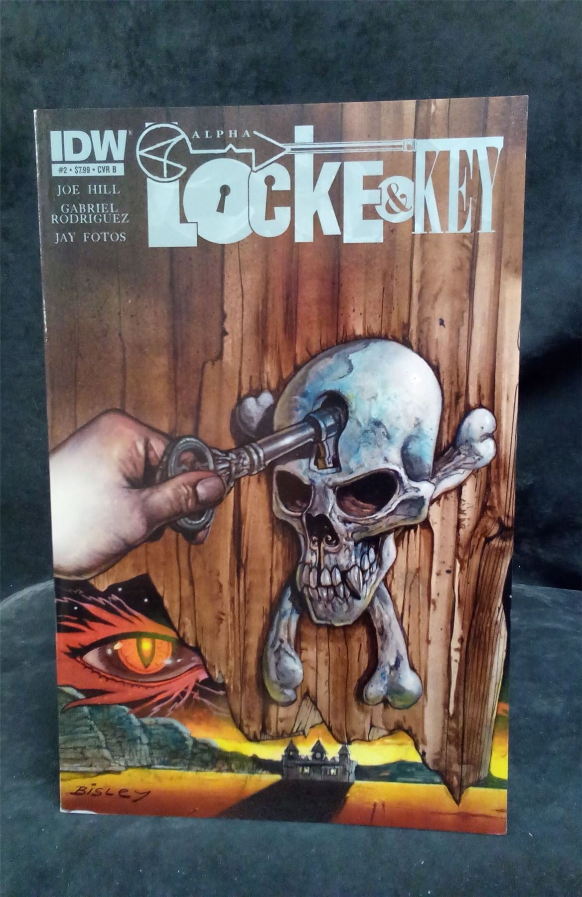 Locke & Key: Alpha #2 Bisley Cover 2013 idw Comic Book