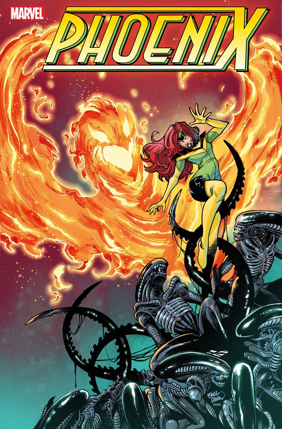 Phoenix #1 Erica Durso Marvel Vs Alien Var Marvel Prh Comic Book
