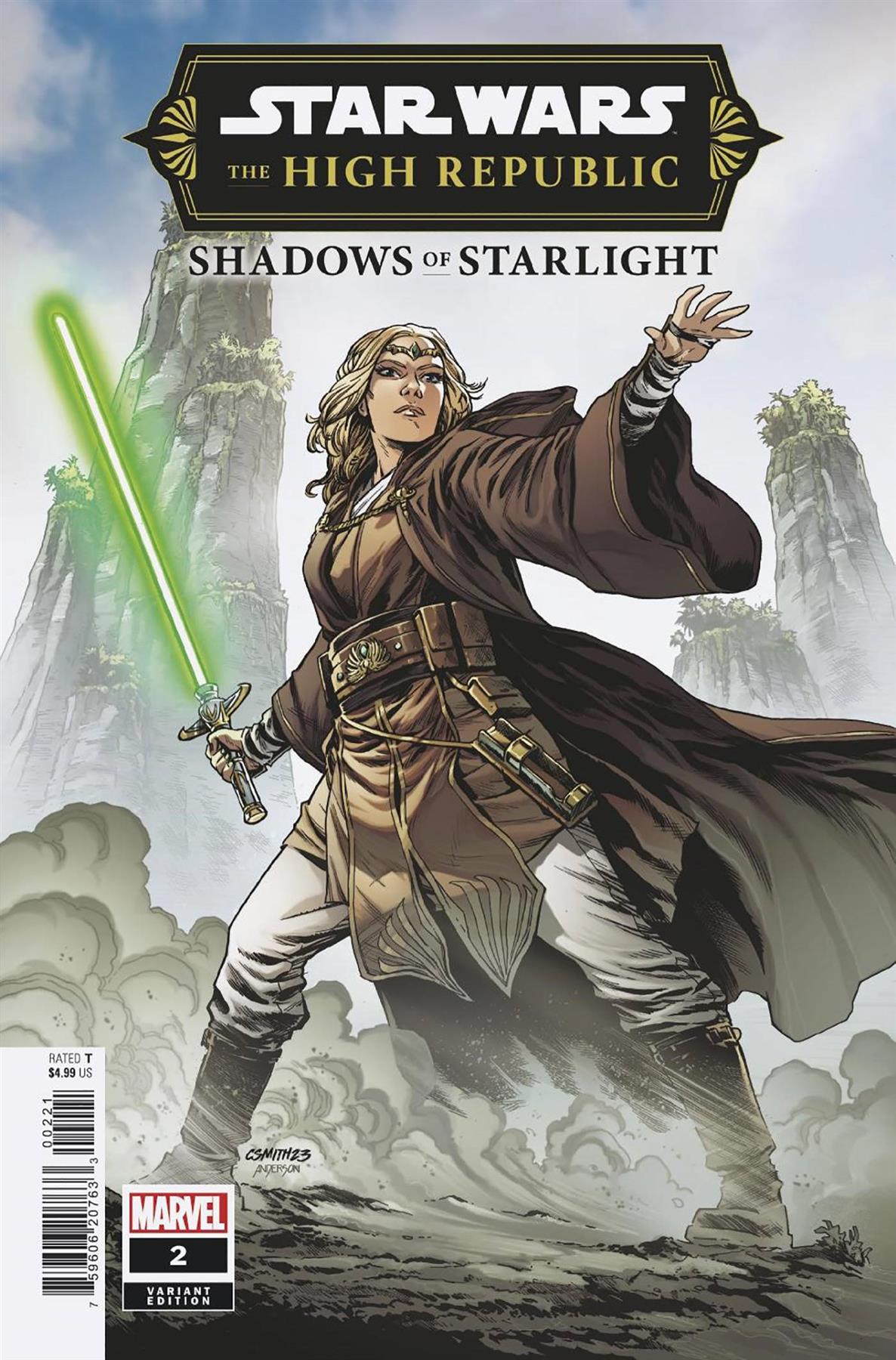 Star Wars High Republic Shadows Of Starlight #2 Smith Var Marvel Prh Comic Book () Marvel Prh Comic Book