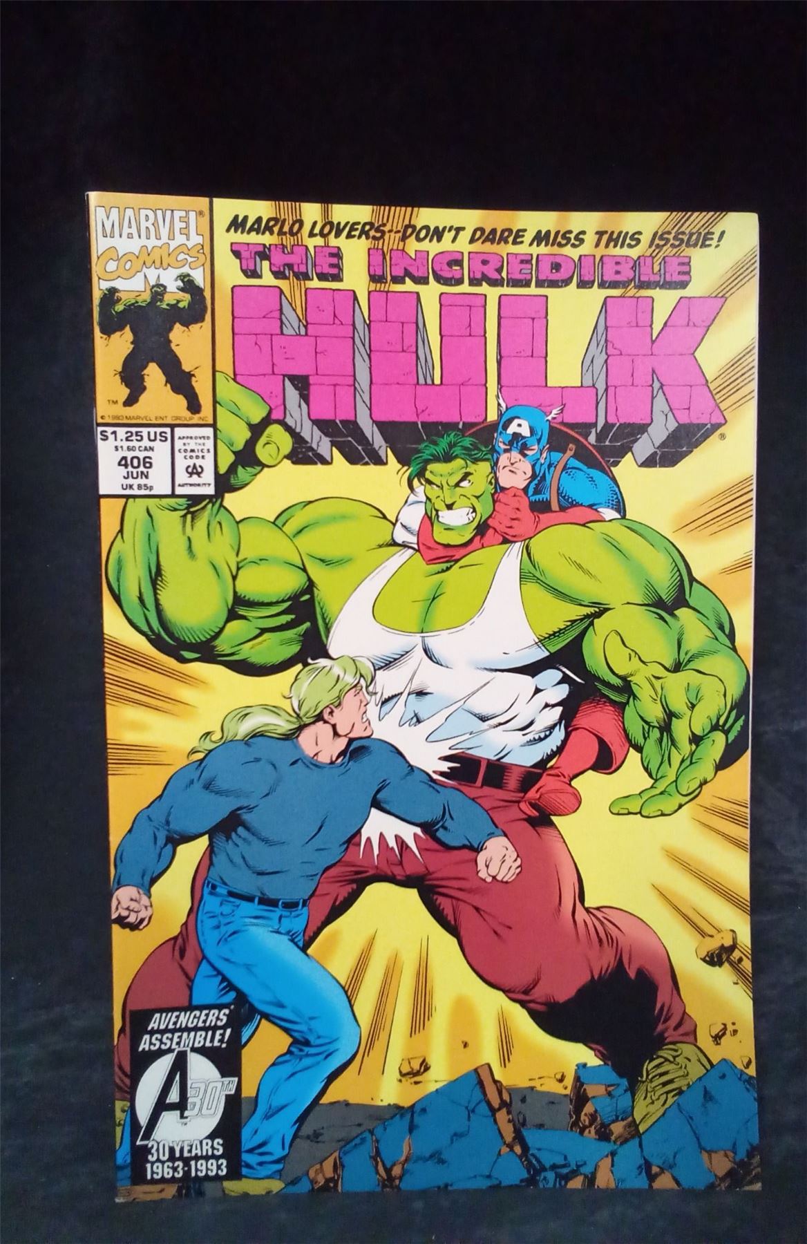 The Incredible Hulk #406 1993 Marvel Comics Comic Book