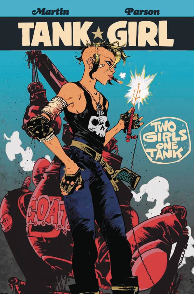 Tank Girl 2 Girls 1 Tank #3 (Cvr A Pope) Titan Comics Comic Book