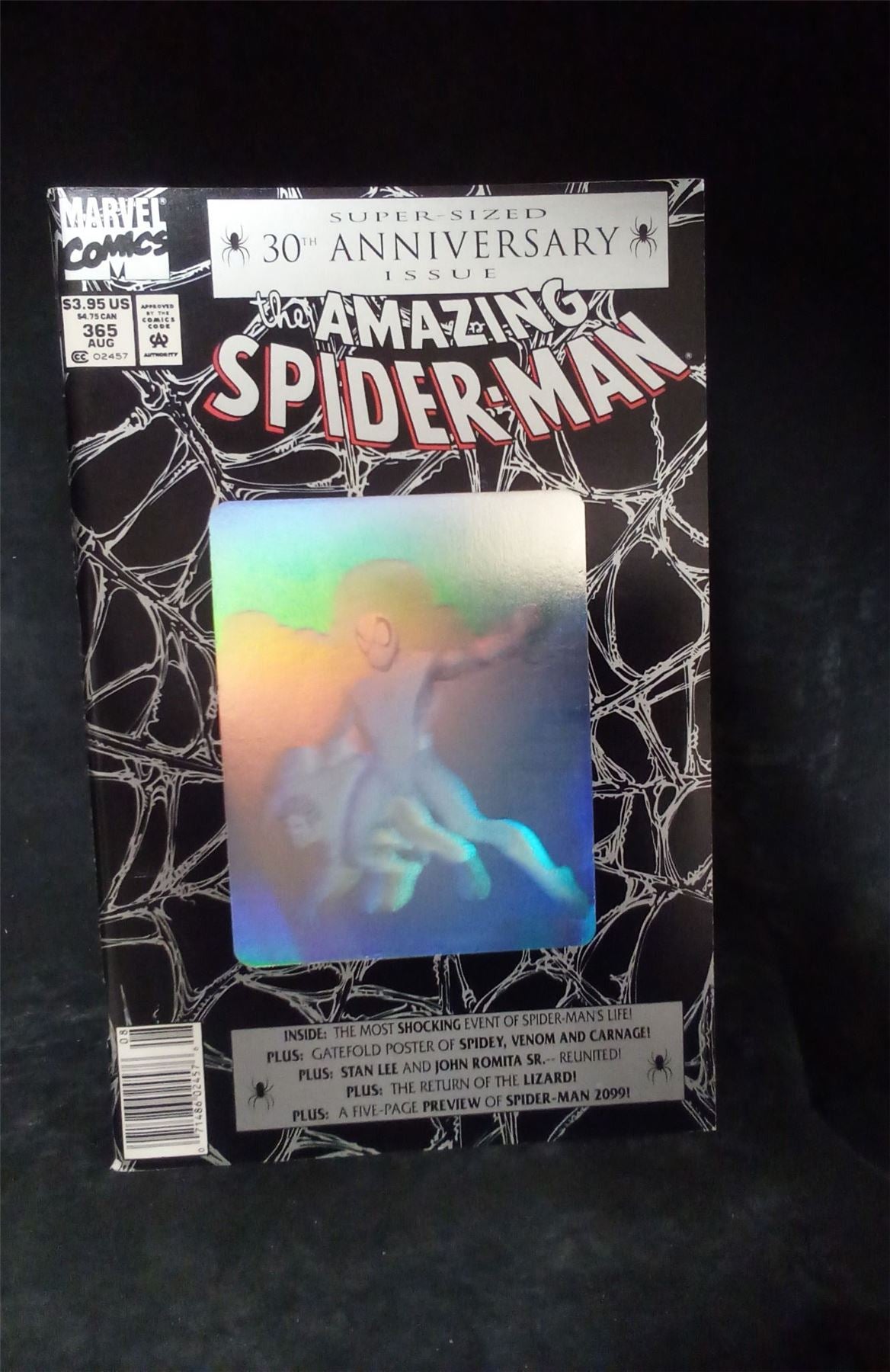 The Amazing Spider-Man #365 Superb sized 30th Anniversary Issue 1992 Marvel Comics Comic Book